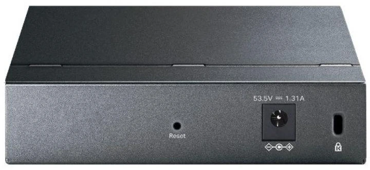 Ausinės TP-Link TL-SG105PE valdomas L2 gigabitinis eterneto komutatorius (10/100/1000), palaikantis PoE, juodas
