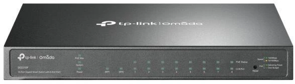 Šakotuvas TP-LINK | Komutatorius | TL-SG2210P | Tvarkomas per interneto sąsają | Stalinis | SFP jungčių skaičius 2 | Power over Ethernet (PoE) jungčių skaičius 8 | Maitinimo šaltinio tipas Išorinis