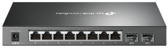 Šakotuvas TP-LINK | Komutatorius | TL-SG2210P | Tvarkomas per interneto sąsają | Stalinis | SFP jungčių skaičius 2 | Power over Ethernet (PoE) jungčių skaičius 8 | Maitinimo šaltinio tipas Išorinis