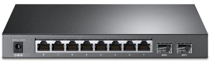 Šakotuvas TP-LINK | Komutatorius | TL-SG2210P | Tvarkomas per interneto sąsają | Stalinis | SFP jungčių skaičius 2 | Power over Ethernet (PoE) jungčių skaičius 8 | Maitinimo šaltinio tipas Išorinis