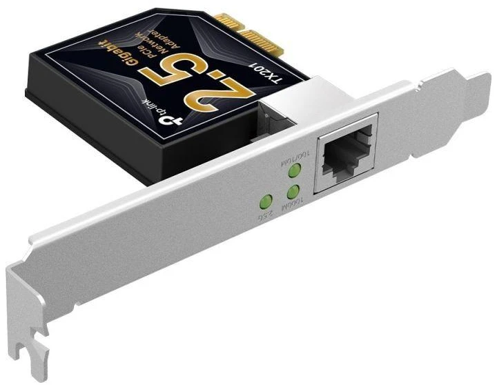 TINKLO KORTELĖ ETHERNET PCIE TL-TX201 2.5 Gigabit Ethernet TP-LINK