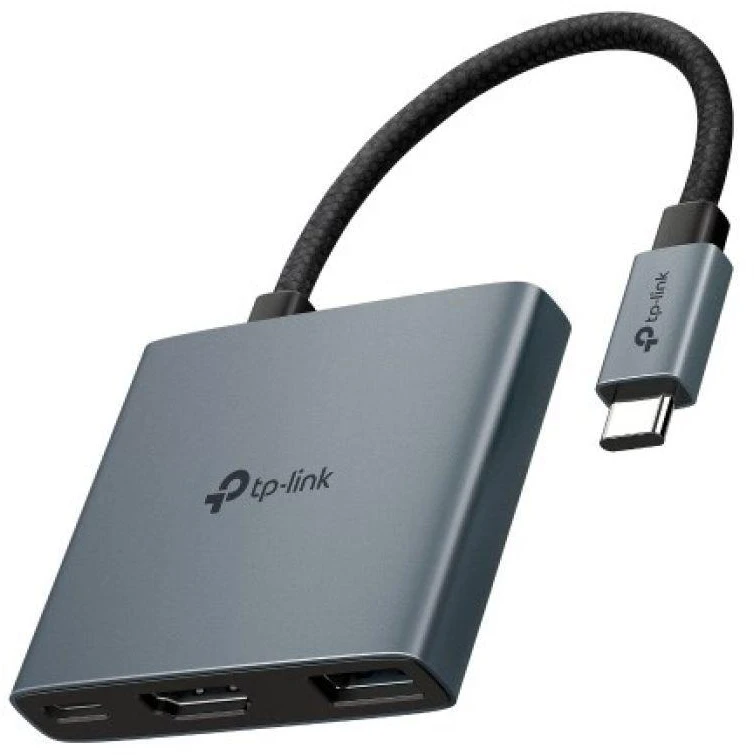 TP-Link UH3020C sąsajos šakotuvas USB Type-C 5000 Mbit/s Pilkas