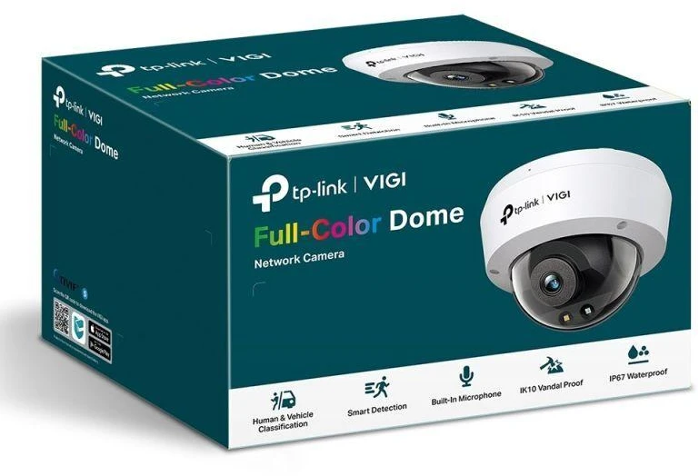 TP-LINK | Spalvota kupolinė tinklo kamera | VIGI C230 | Kupolinė | 3 MP | 2,8 mm | IP67, IK10 | H.265+/H.265/H.264+/H.264 | N/A