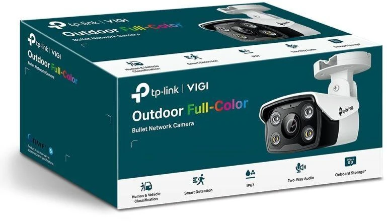 TP-LINK | Spalvota kulkinė tinklo kamera | VIGI C330 | Kulka | 3 MP | 6 mm | IP67 | H.265+/H.265/H.264+/H.264 | N/A