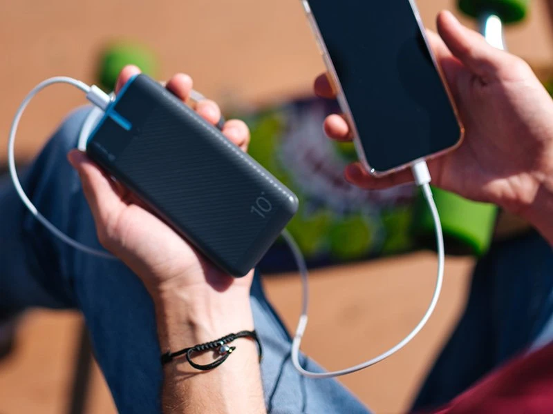 Tracer EnerGo 10000mAh pilka-mėlyna