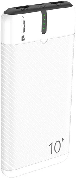 Tracer EnerGo 10000mAh baltai-juodas