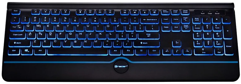 Klaviatūra žaidimams Tracer OFIS PRO su laidu membraninė su pašvietimu (na balta ir) juoda