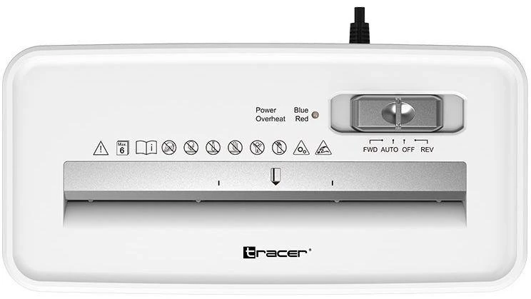 Tracer Razor 3 dokumentų smulkintuvas Baltas