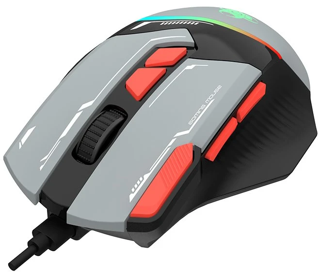Pelė TRACER GAMEZONE SPECTRA Pilkas RGB USB pelė