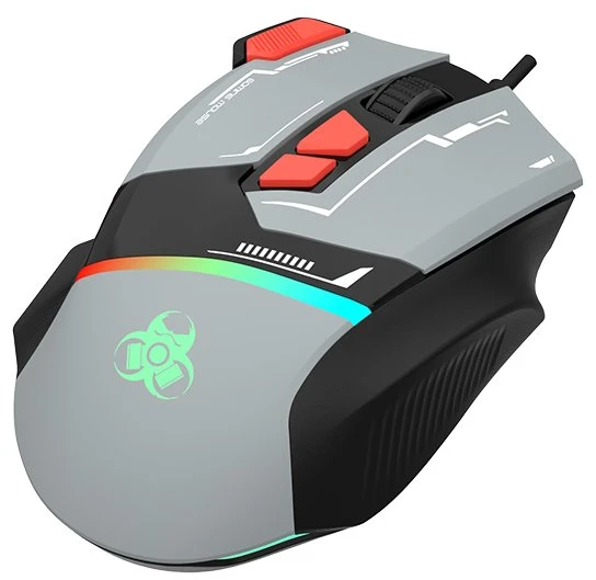 Pelė TRACER GAMEZONE SPECTRA Pilkas RGB USB pelė