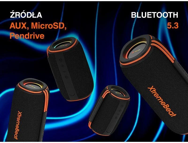 TRACER TWS garsiakalbis XTREMEBEAT ULTRA BLUETOOTH RGB