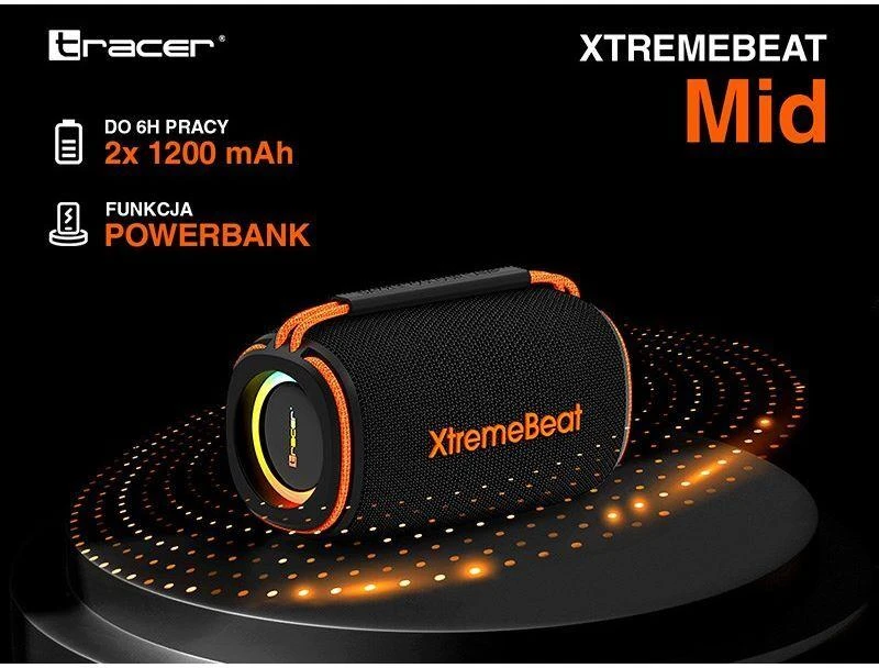 Tracer XtremeBeat Mid TWS Bluetooth juoda