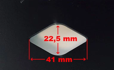 Traktoriuko peilis 52CM MURRAY DEKAI 102cm Dešinys