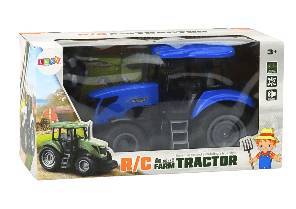 Lean Toys Nuotoliniu būdu valdomas traktorius RC 2.4G