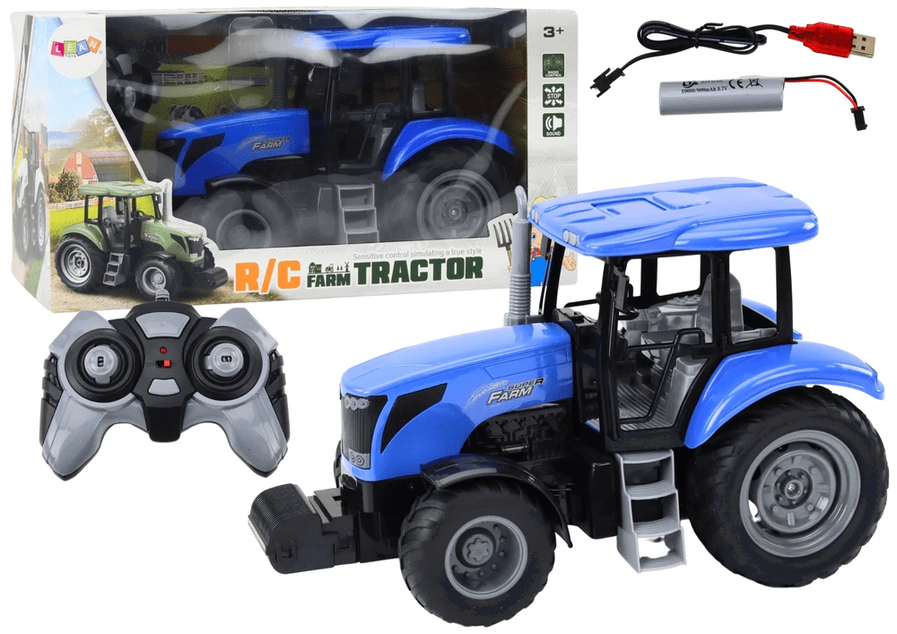 Lean Toys Nuotoliniu būdu valdomas traktorius RC 2.4G