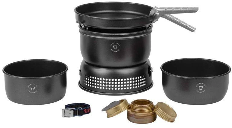 Trangia Stove 35-5 UL/BL kelioninis rinkinys - Juodas