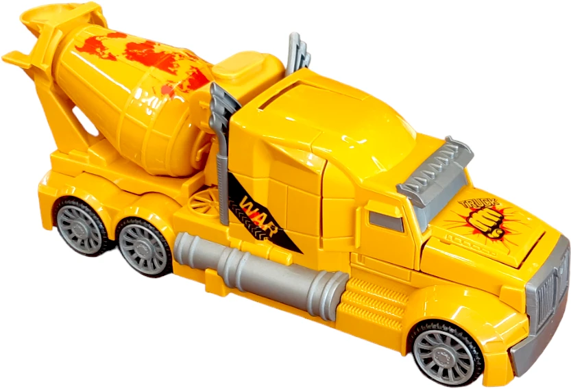 Transformeris - automobilis Feng Fa Toys, geltonas