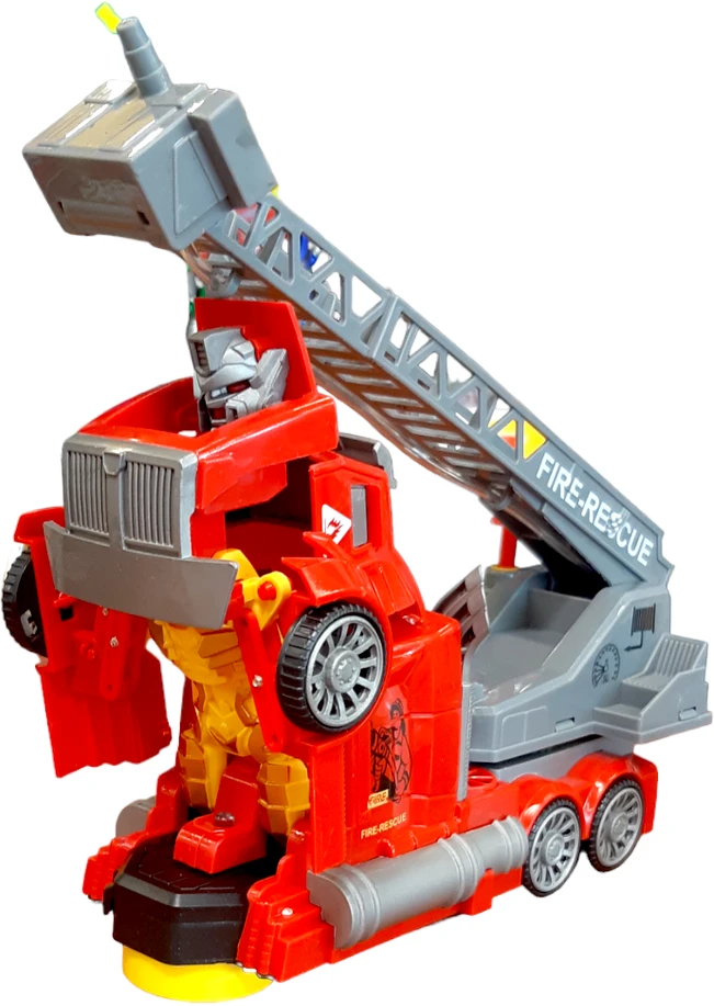 Transformeris gaisrinė mašina - karys Feng Fa Toys