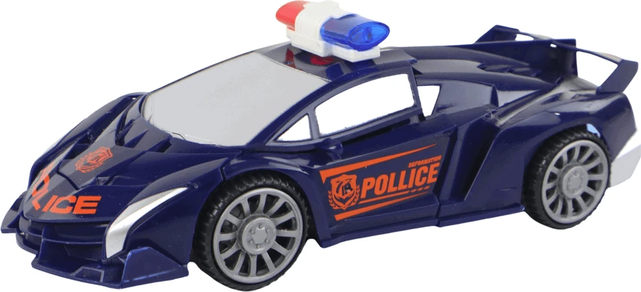 Automobilis - robotas 2in1 Lean toys, mėlynas