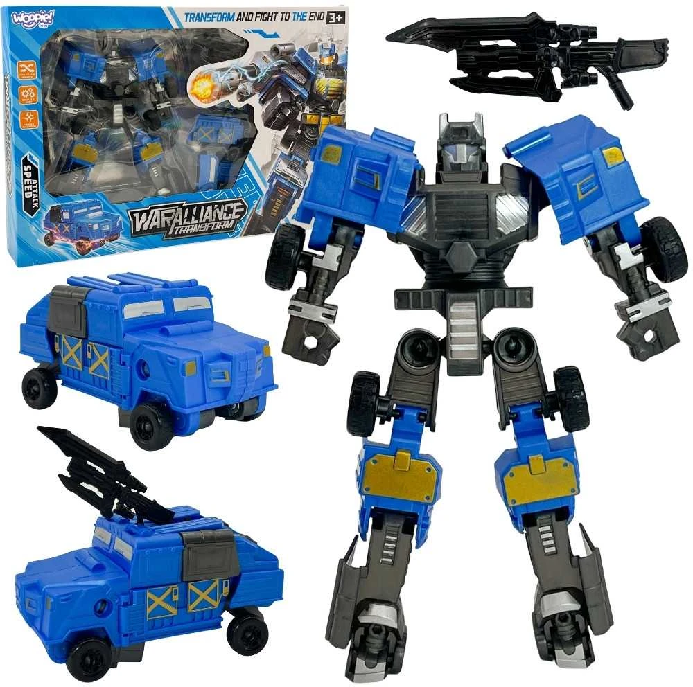 WOOPIE 53897 transformuojantis robotas 2in1 kovos transporto priemonė