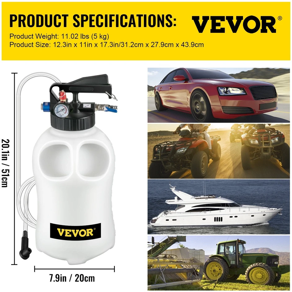 VEVOR Automatinės pavarų dėžės alyvos siurblio komplektas