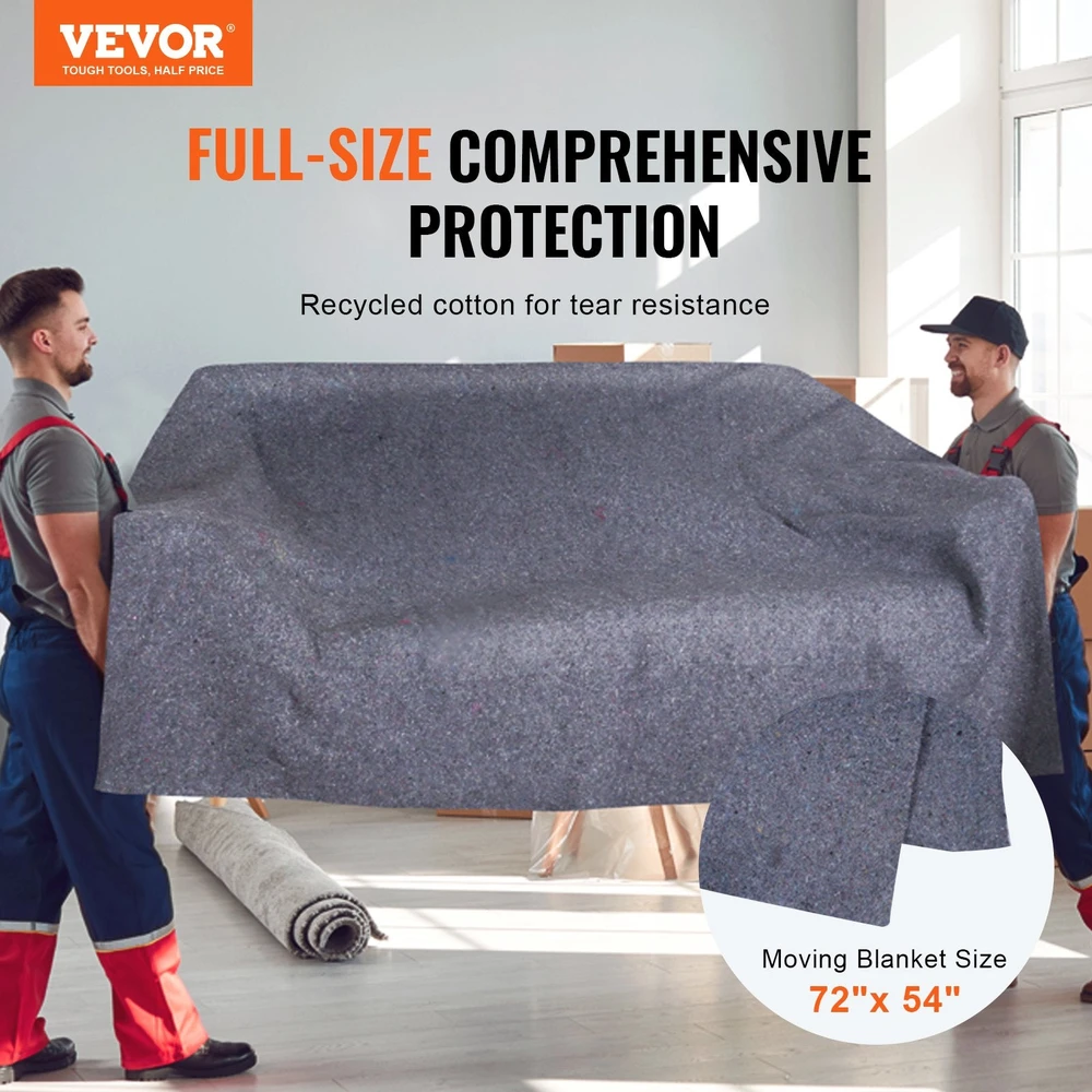 VEVOR Perkraustymo antklodės, 182 x 137 cm, 8kg, 12 vnt