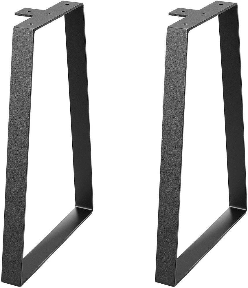 VEVOR Trapezoidinės plieninės stalo kojos 406 mm, 2 vnt.