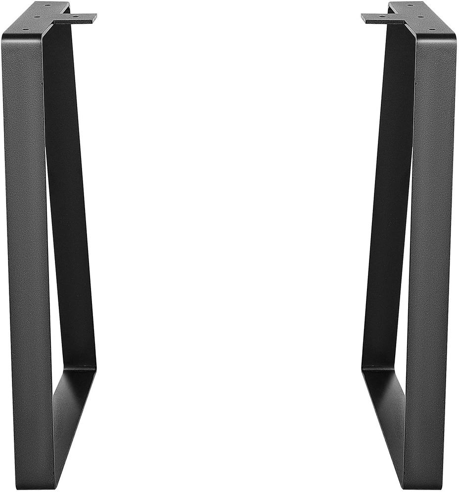 VEVOR Trapezoidinės plieninės stalo kojos 406 mm, 2 vnt.