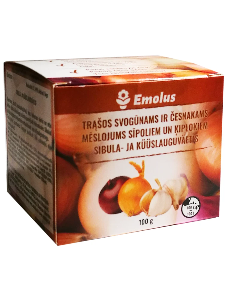 Emolus Svogūnų ir česnakų trąšos, 100 g
