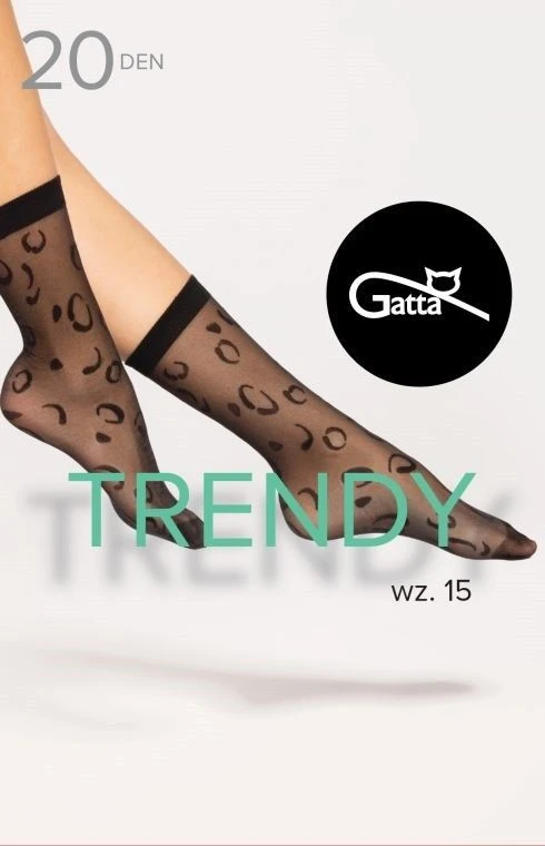 Trendy Line plonos moteriškos kojinaitės 15-20 DEN