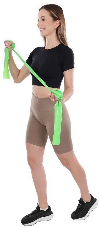 Pasipriešinimo guma Enero Fit, 200cm, žalia