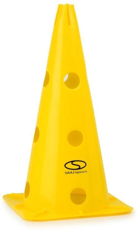Smj Sport Treniruočių kūgis 1 vnt. - 38 cm geltonas / PT1-38H-Y