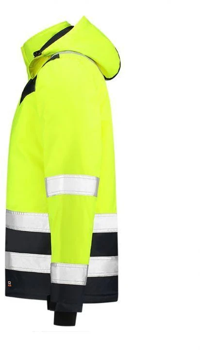 Tricorp Unisex Midi Parka Aukšto Matomumo Dvispalvė Darbinė Striukė MLI-T5197