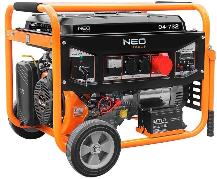 „Neo Tools“ trifazis generatorius 7000 W–7500 W