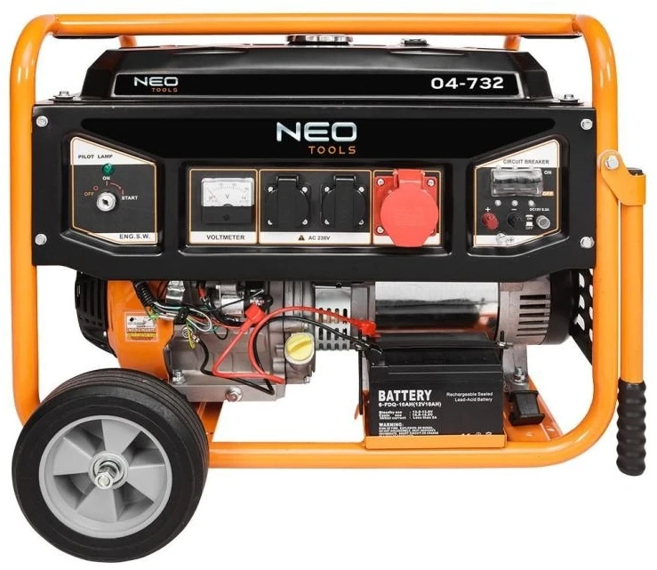 „Neo Tools“ trifazis generatorius 7000 W–7500 W