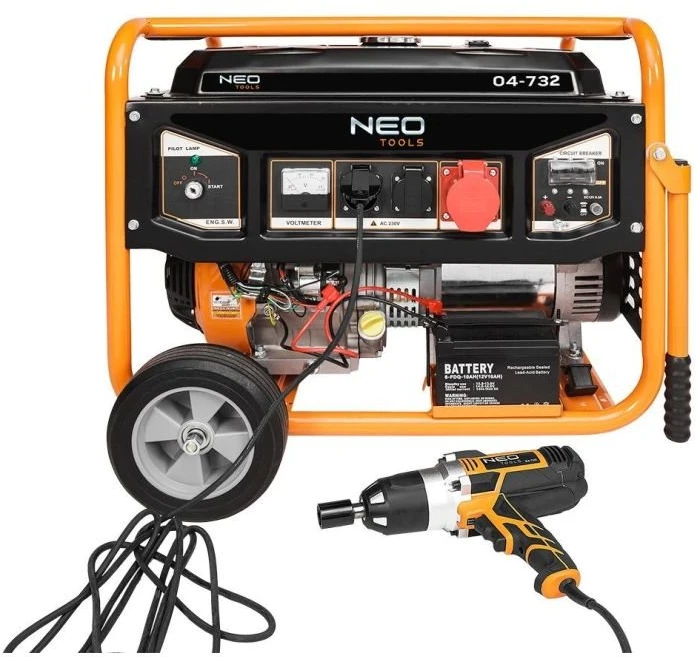 „Neo Tools“ trifazis generatorius 7000 W–7500 W