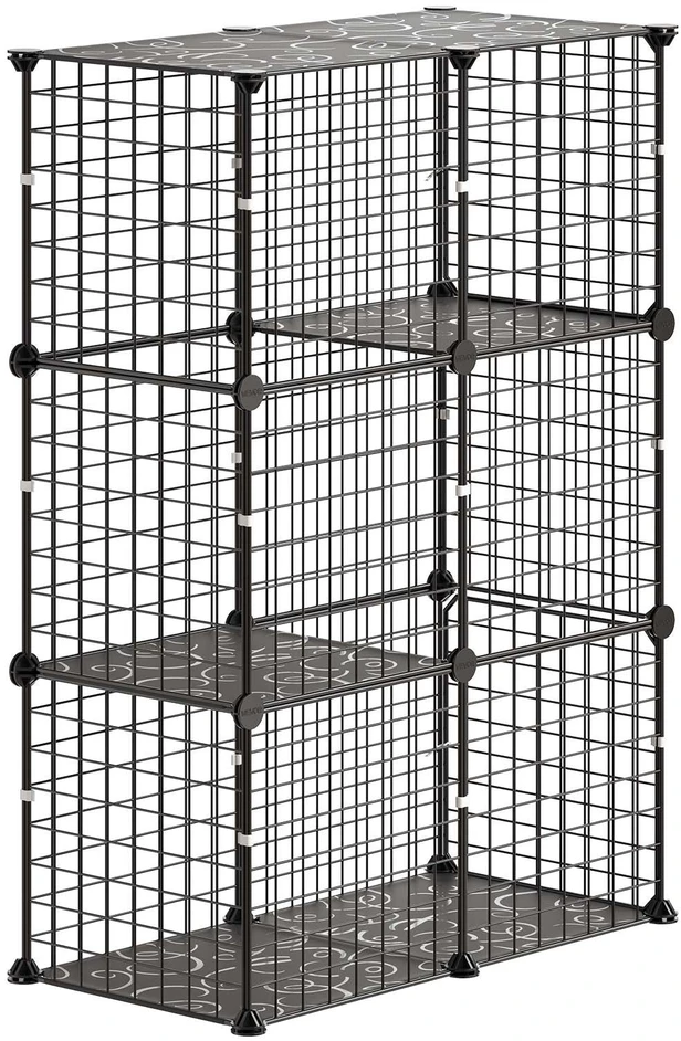 Trijų aukštų narvas katėms VEVOR 97DMSUK12601, 71,1 x 35,5 x 104,1 cm