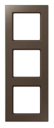 Trijų pozicijų apdailos rėmeliai A Creation, AC583MO, mocha spalvos