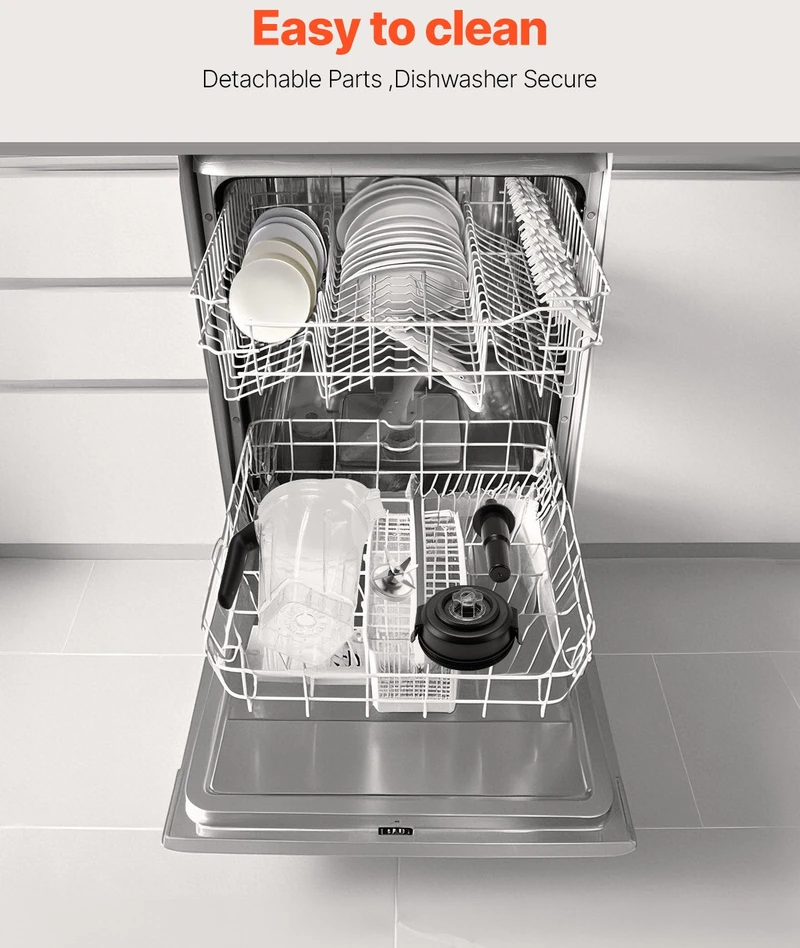 Vevor 2.5 L virtuvinis trintuvas kokteiliams