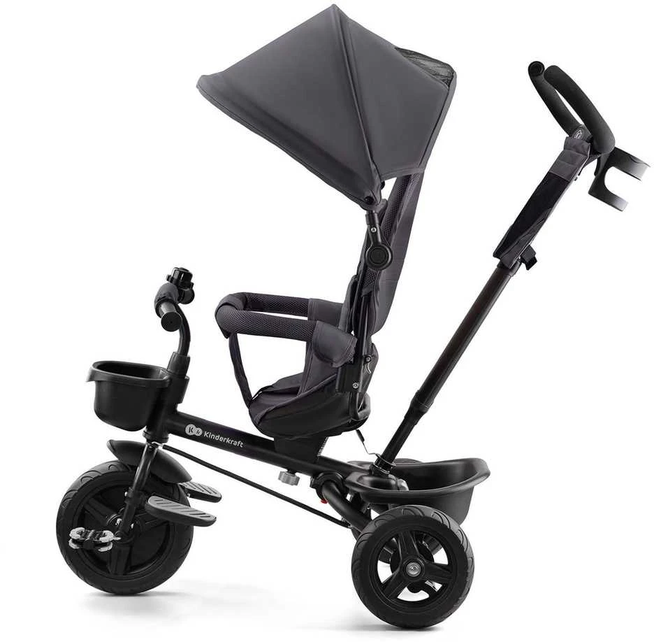 KINDERKRAFT triratukas Aveo pilkas, KRAVEO00GRY0000