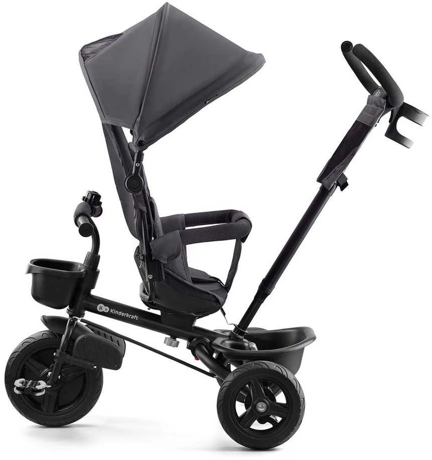 KINDERKRAFT triratukas Aveo pilkas, KRAVEO00GRY0000