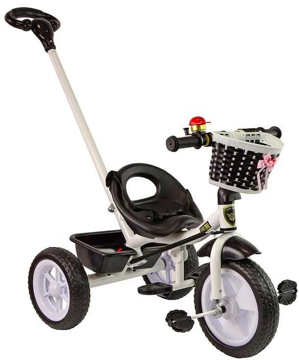 Lean Trike Vaikiškas triratukas su reguliuojamu vairu ir EVA ratais