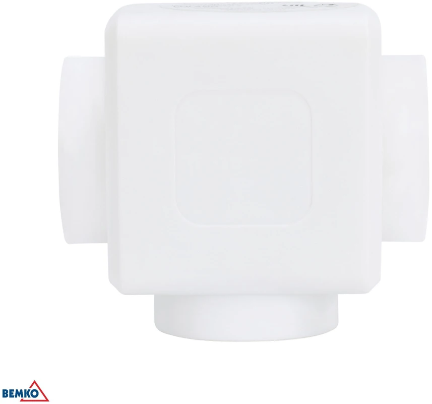 Bemko Trivietis lizdo adapteris, max 3500W, 2xUSB MAX.2.4A