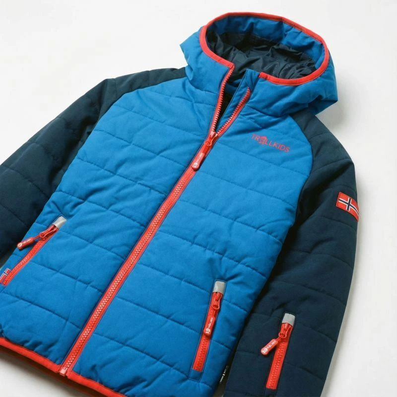 Trollkids Hafjell Snow Jacket PRO vandeniui atspari, su pašiltinimu, skirta berniukams/mergaitėms (514-117)