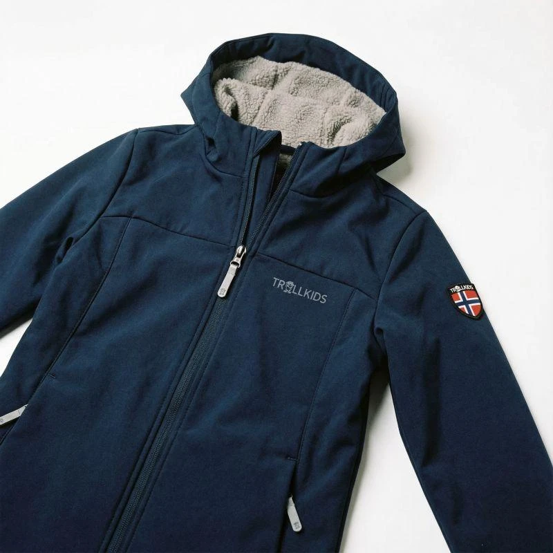 Trollkids Kristiansand softshell striukė mergaitėms (391-100)