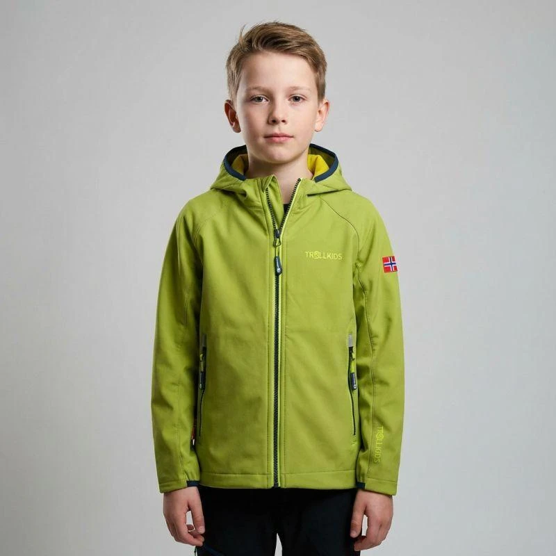 Trollkids Kvalvika striukė Jr 328-345 softshell striukė