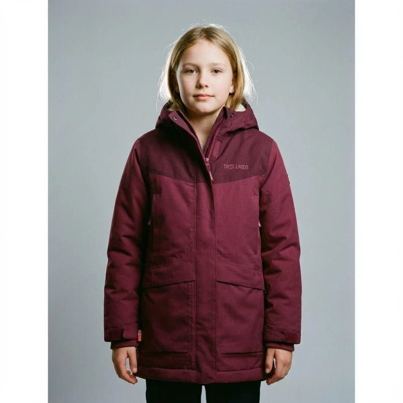 Trollkids Mergaičių Oslo Coat PRO šilta striukė, rožinė (456-421)
