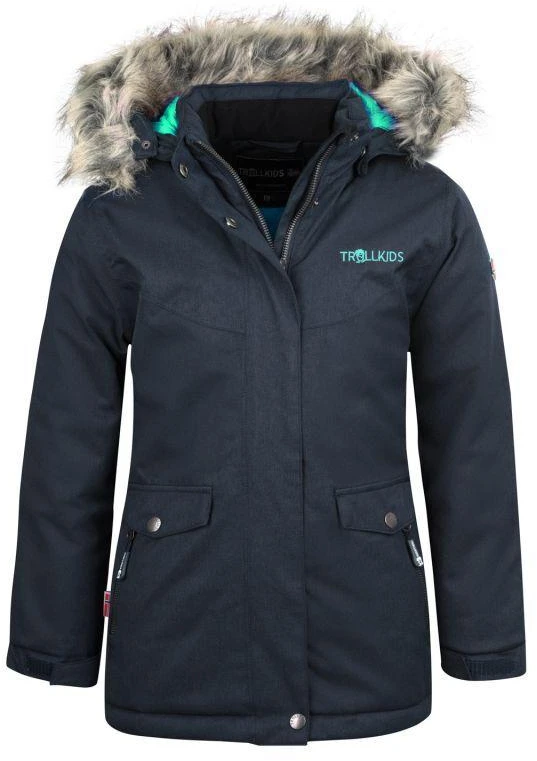 Trollkids Oslo Coat XT Jr 180-609 Vandeniui atspari striukė