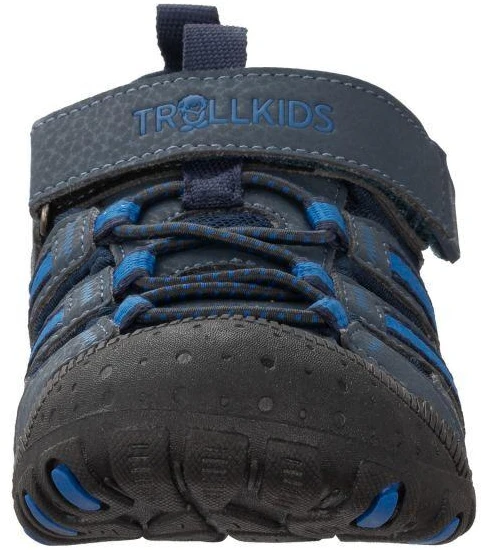 Trollkids Sandefjord Sandalo XT vaikiški sportiniai sandalai tamsiai/vidutiniškai mėlyna berniukams/mergaitėms (668-117)