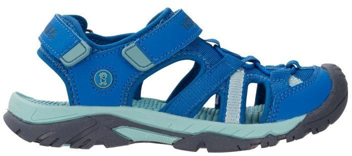 Trollkids Vaikams Stavanger Sandal XT kobalto mėlyna/tamsiai turkio/tamsiai mėlyna vaikiški sportiniai sandalai berniukams/mergaitėms (659-199)